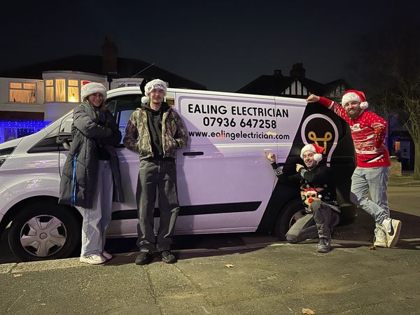 Ealing Electricians team Christmas 2022!