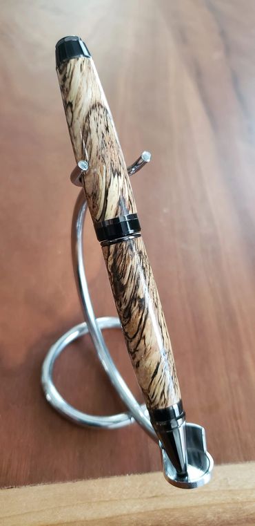 Commissioned pen using spalted oak