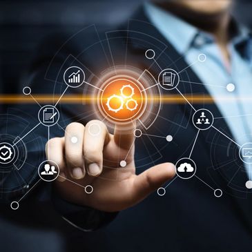 Automatizare Software Technology Process System Business concept