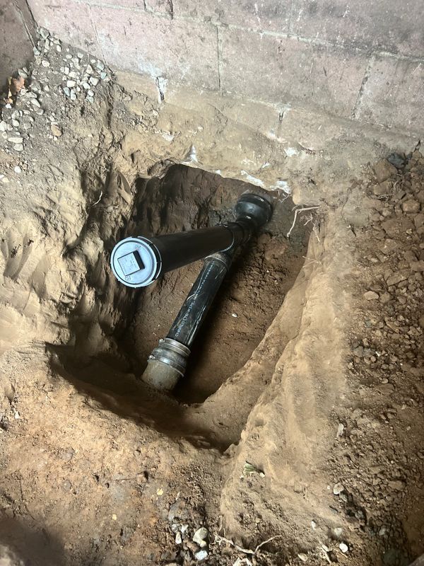 Clean out installation
