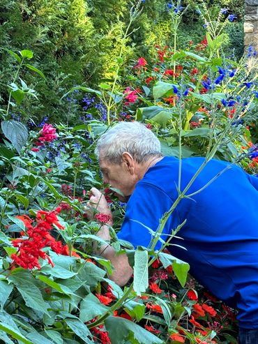 Nature therapy is about taking in the sights, sounds and yes, smells!