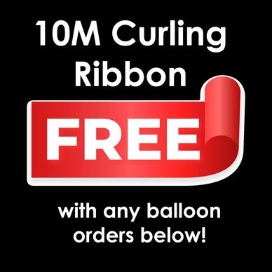 Shop Plain, Pastel & Chrome Balloons at the Lowest Prices plus free 10M ribbon