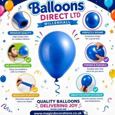 Quality Balloons sold in UK | Shop Premium Latex & Foil Balloons for Birthdays, Parties, Events