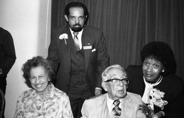 NAACP Freedom Fund Luncheon, Los Angeles, 1983
Myrlie Evers-Williams, H. Claude Hudson