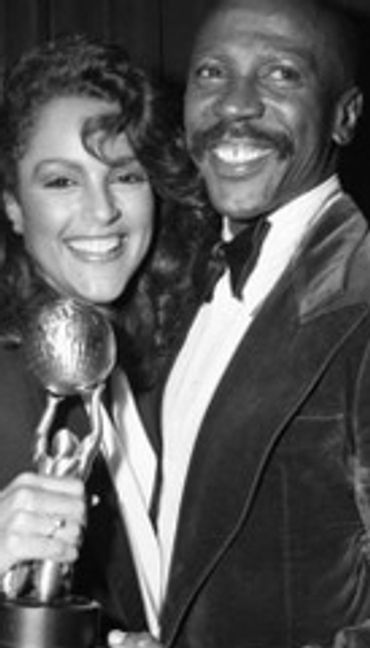 Jayne Kennedy and Louis Gossett Jr. at the NAACP Image Awards held at the Hollywood Palladium. #NAAC
