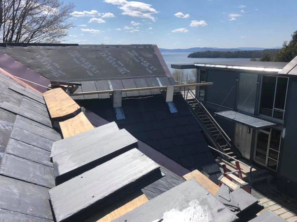 Slate Roof Installation