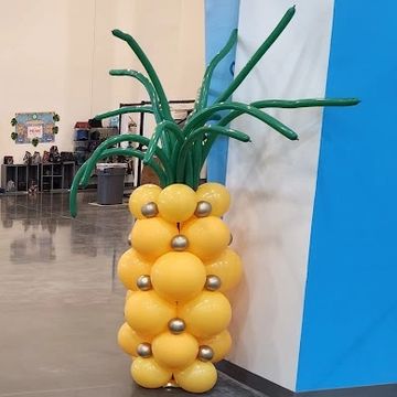 Balloon Pineapple Sculpture