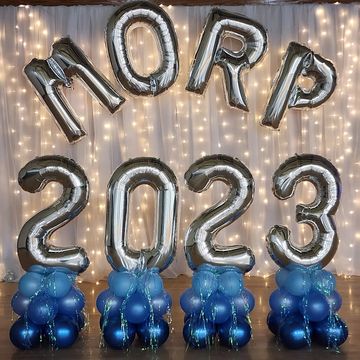 34" Letters and Number Mylar Balloons