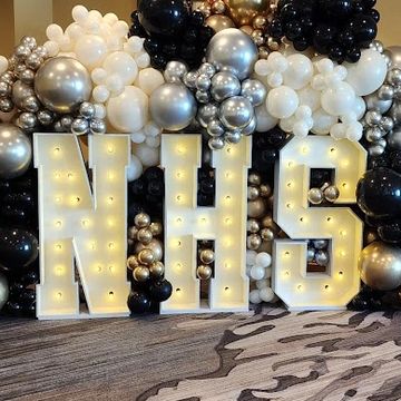 4ft Light up Marquee Rentals