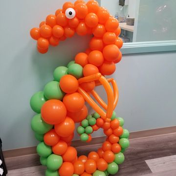 Seahorse Balloon Sculpture