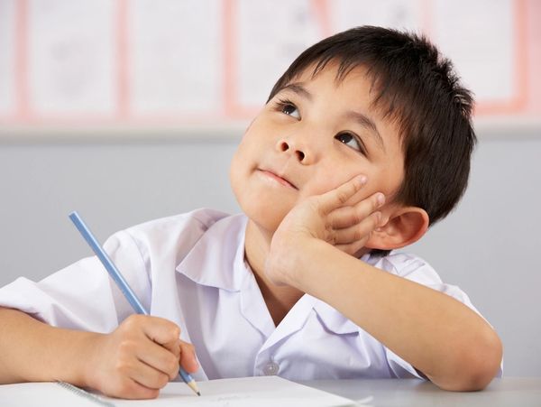 Dyslexic boy