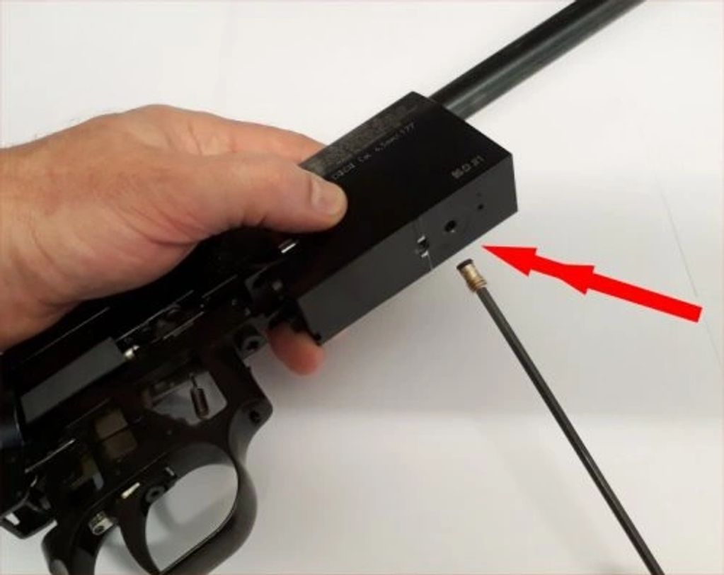 How to fit the upgraded regulator pressure test port seal to the Weihrauch HW100