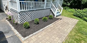 Garden bed renovation.