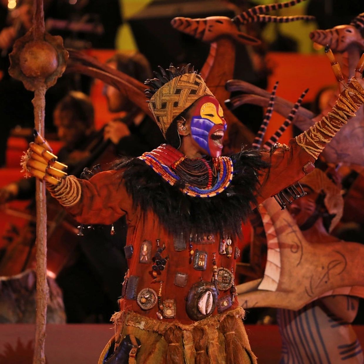 Selloane The Lion King Broadway singer