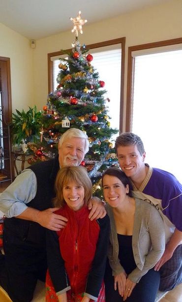 Christmas family photo