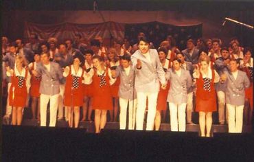 GLS group performing onstage 3