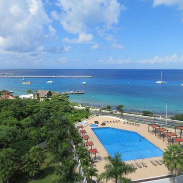 Cozumel Penthouse-Vacation Rental-View from the terrace