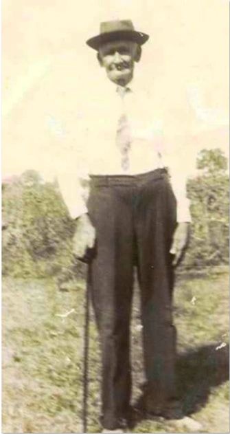 Ones Bordelon. The picture was believed to have been taken at Walter Bordelon's home.