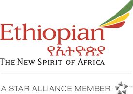 Ethiopian Airlines, Logo, The New Spirit of Africa, A Star Alliance Member, Sponsor