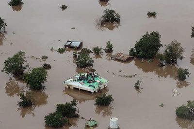 The aftermath of Cyclone Idai