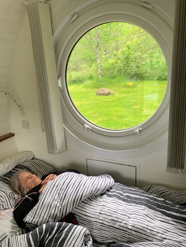 And this is how light it was at 5 in the morning!