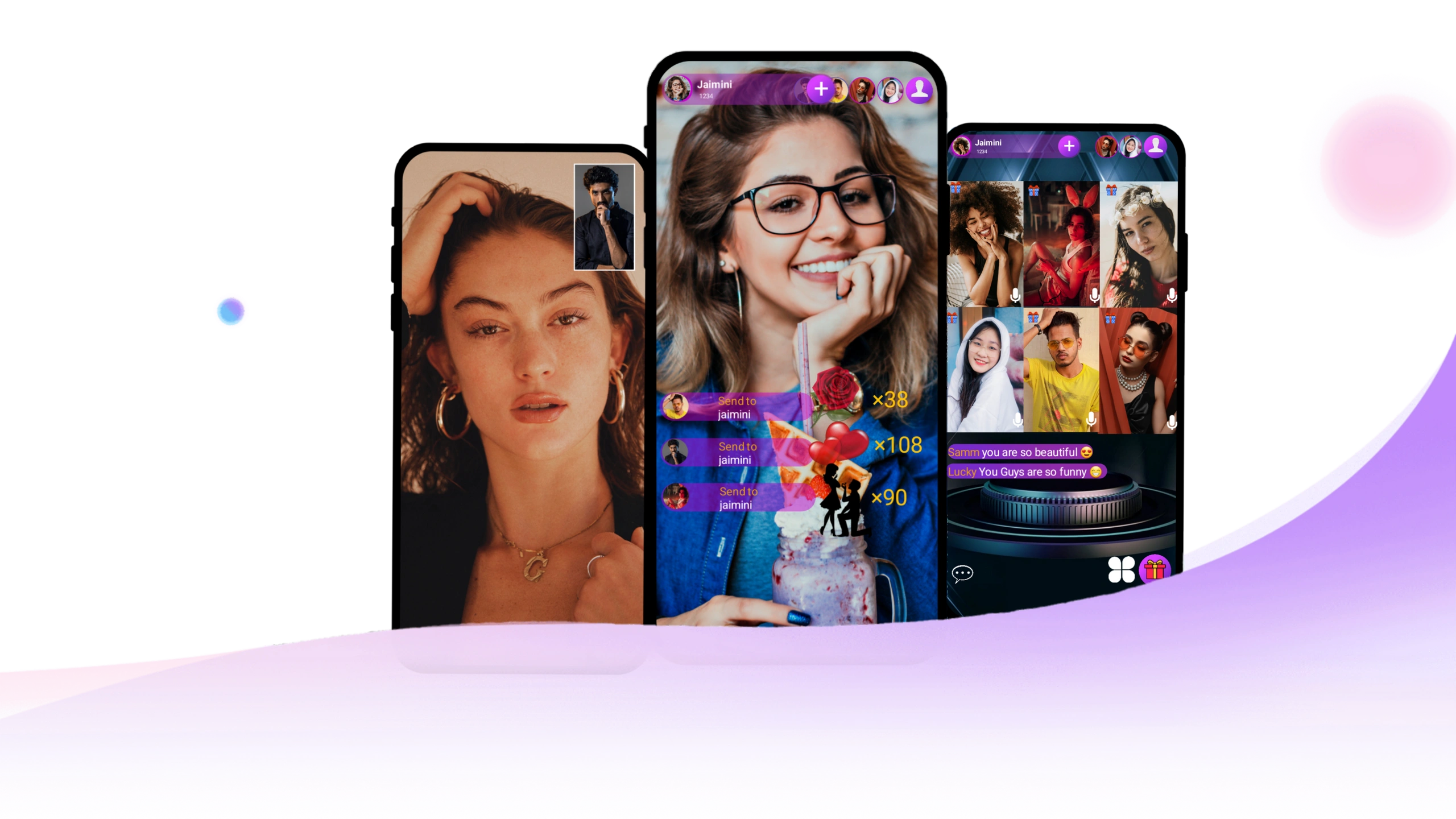 Chamet agency dashboard with host registration and daily earnings.