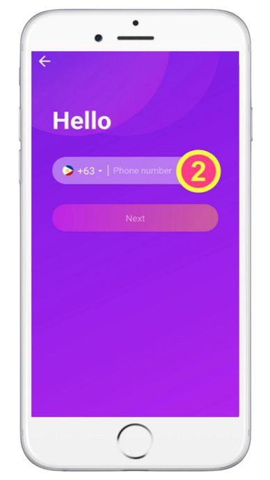 Chamet agency registration steps with sign-up, verification, and host activation