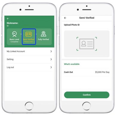 Chamet agency registration steps with sign-up, verification, and host activation