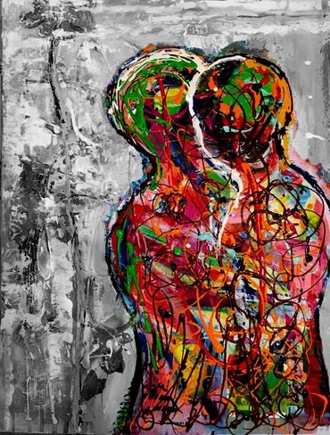 Embrace
20 x10 inches
Acrylic on canvas