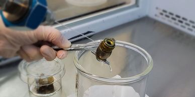 pressure flush cleaning
