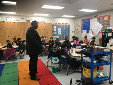 Career Day at an elementary school