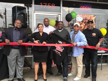 Grand Opening for local Gardena restaurant.