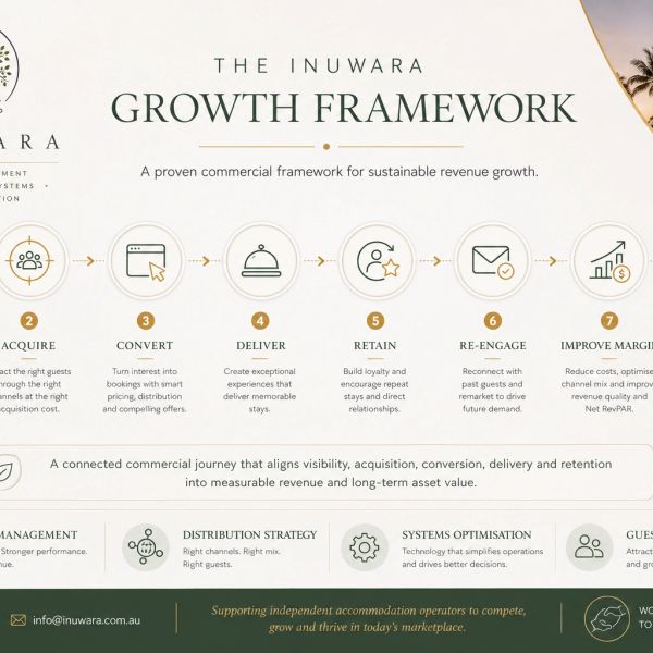 The Inuwara Growth Framework for sustainable revenue growth.