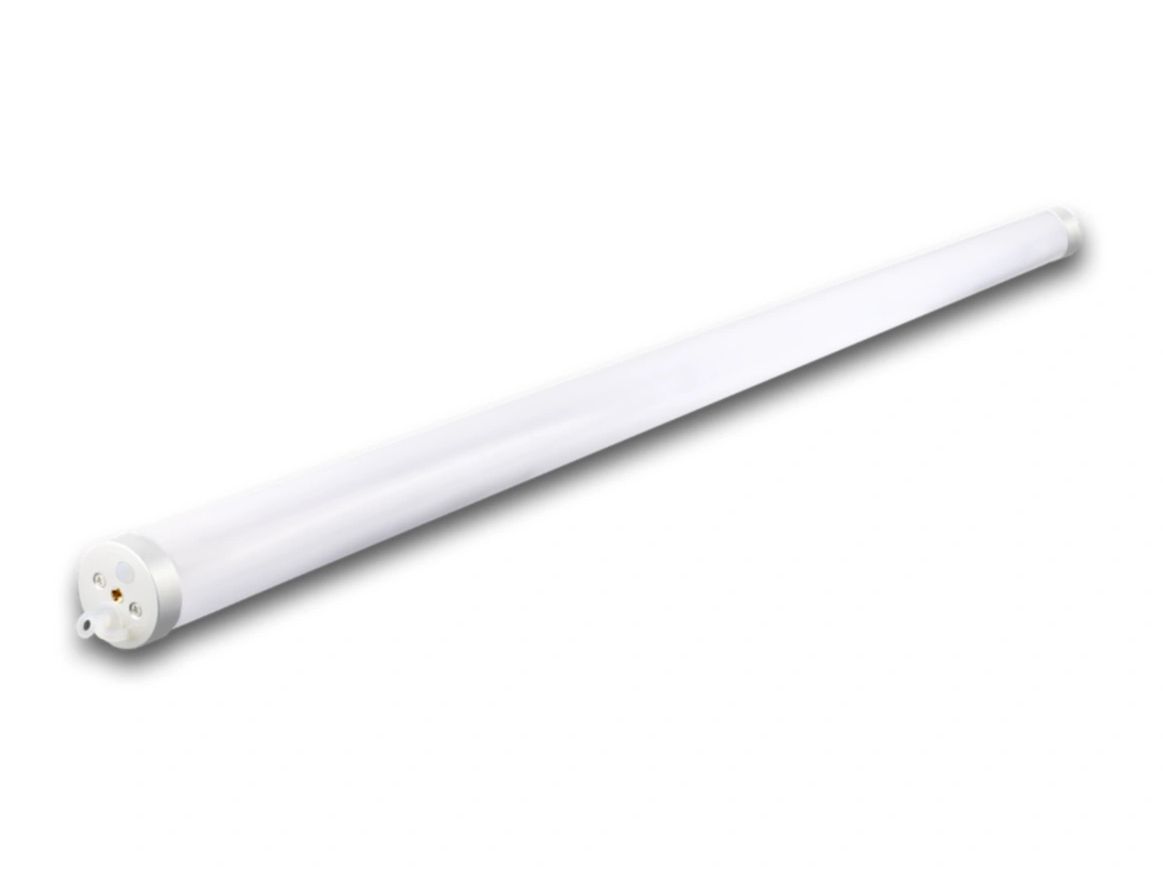 Tube lumineux LED blanc.