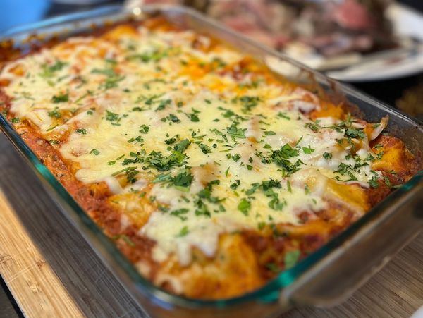 Three-cheese-lasagna-housemade-marinara