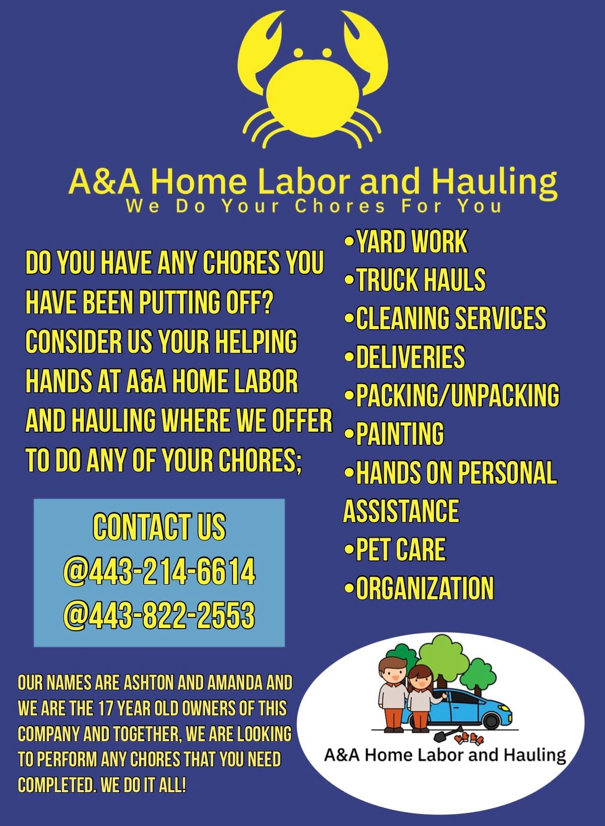 Our services!