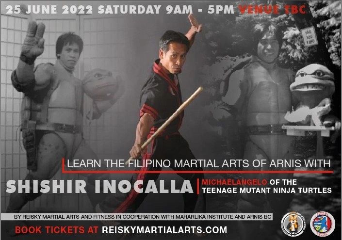 Learn The Filipino Martial Arts of Arnis with Shishir Inocalla
