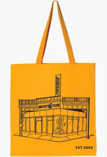 Collaboration with Artist & Fleas NYC to create an artistic label for each of their NYC marketplaces