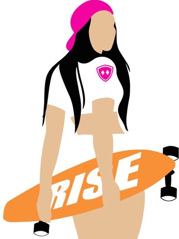 Brand Collaboration T-Shirt design. Rise Beverages through Markarma.