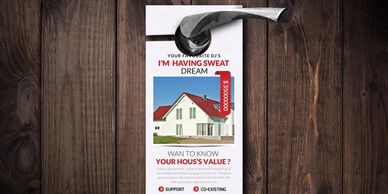custom door hangers