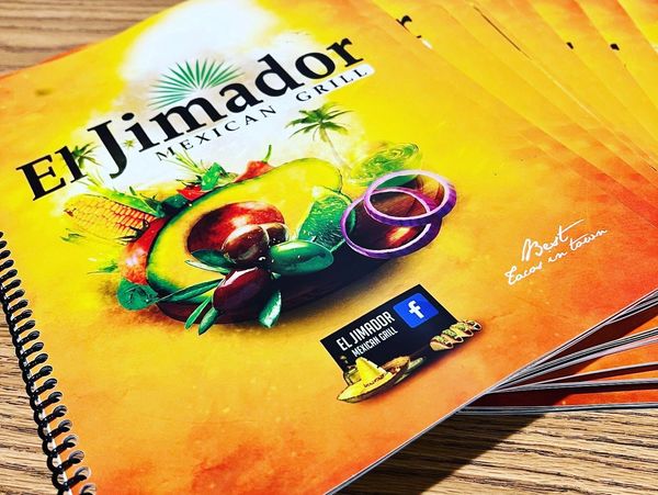 waterproof, non-tear Mexican restaurant menus