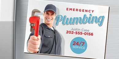 business card size magnets