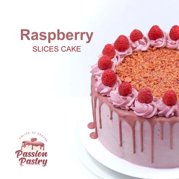 Russian Cake, Slices Cake, Raspberry