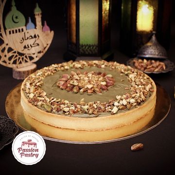 French Tart 
Multiple options of toppings are available (Raspberry, Passion Fruits, Pistachio, Choco
