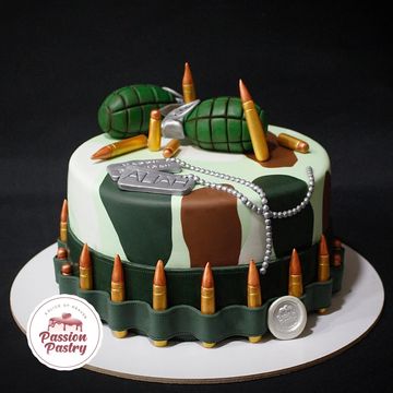 Army Girl Cake