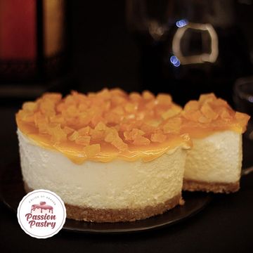Baked Apricot (Qamar Al Deen) Cheesecake