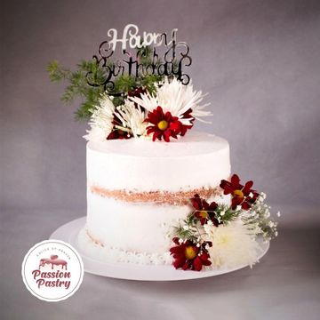 Real Flower Cake
