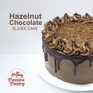 Russian Cake, Slices Cake, Hazelnut, Chocolate 