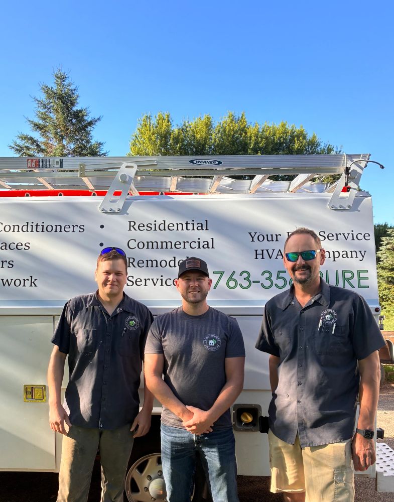 Our team: Brandon, Chuck and Greg. Family owned shop local to Big Lake, MN and surrounding cities