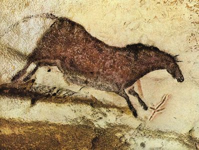 lascaux horse cave painting